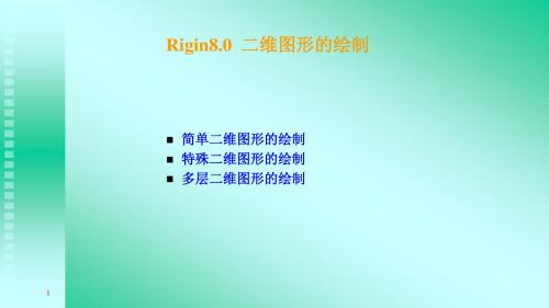 Origin8.0二维图形绘制(2)