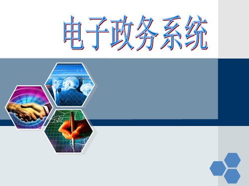 电子政务 GtoG GtoB