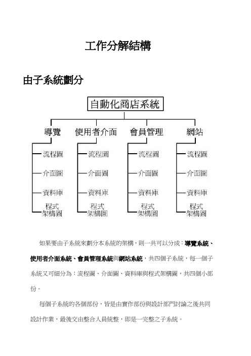 工作分解结构