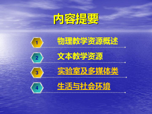 第04 中学物理教学资源的开发与利用