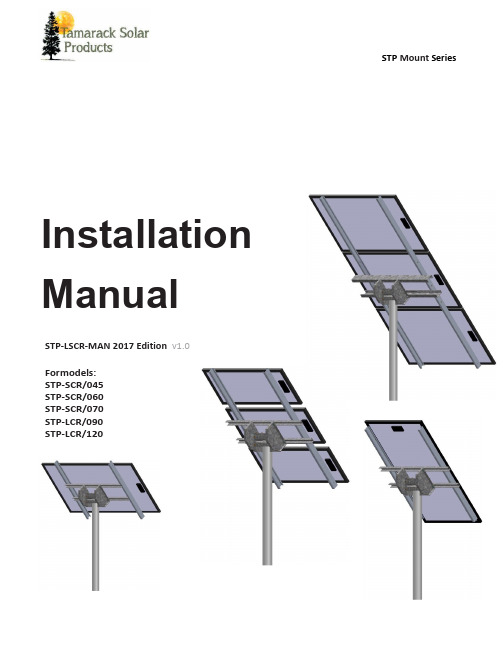 STP Top of Pole Mount Series安装说明书