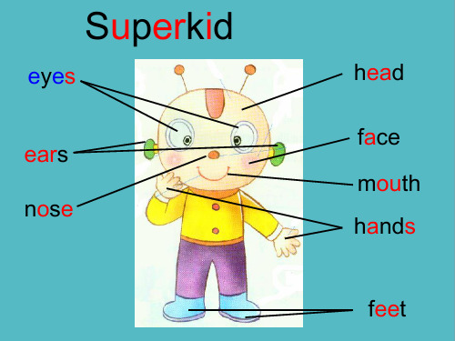 小学一年级英语下册 Unit3 Superkid PPT 新世纪版课件PPT