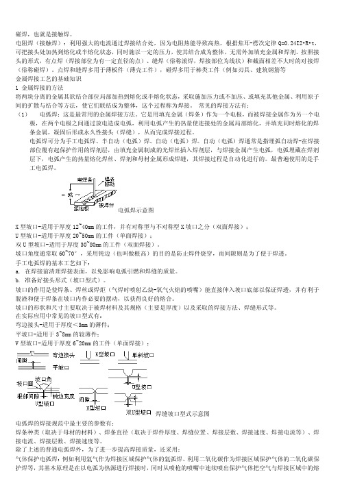 碰焊（电阻焊）