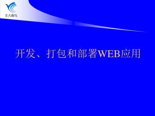 web应用实验