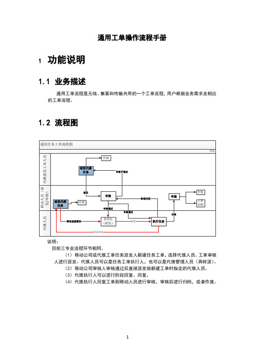 综合代维管理系统_通用工单流程操作手册_0104