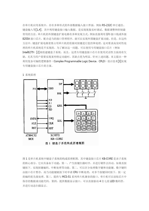 键键盘管理芯片