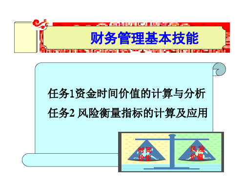 财务管理实务(第三版)课件：财务管理基本技能