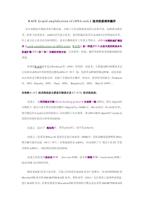 race技术原理和操作