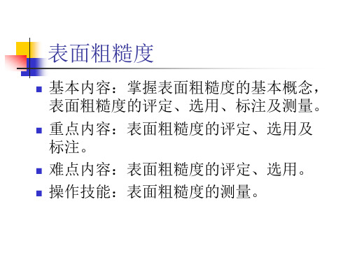 表面粗糙度(3)