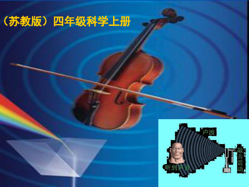 最新审定小学 四年级上册科学课件-3.2 声音的传播|苏教版 (共29张PPT)