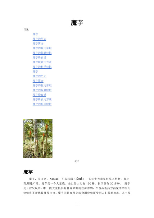 魔芋百科2009.10