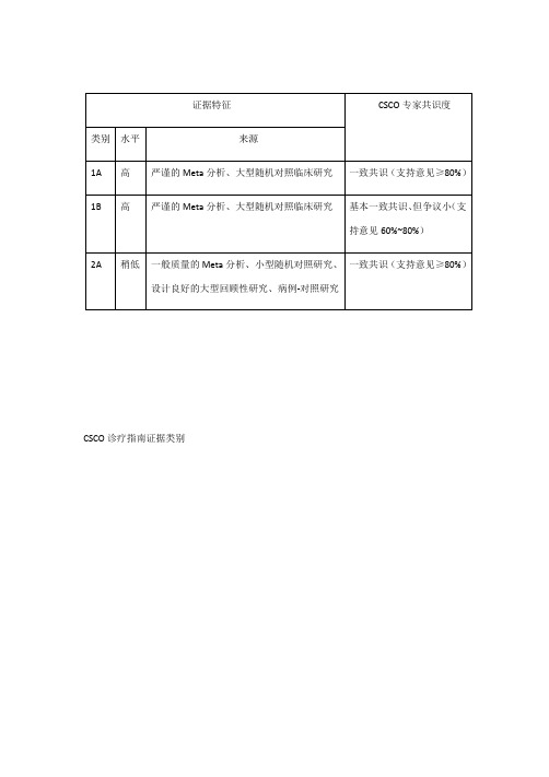 CSCO结直肠癌诊疗指南(2019word版)