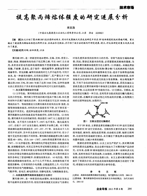 提高聚丙烯熔体强度的研究进展分析