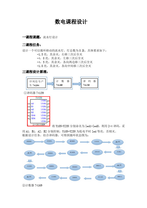 流水灯设计