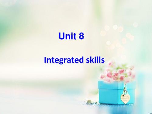 牛津译林版七年级英语上册课件：Unit 8 Fashion  Integrated skills