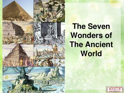 The Seven Wonders of The Ancient World