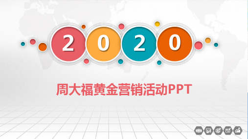 周大福黄金营销活动PPT