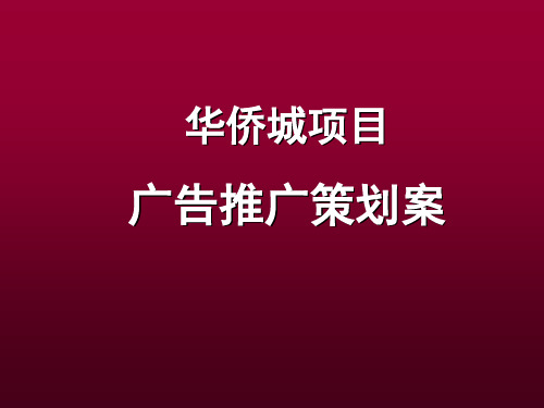 某地产项目广告推广策划案.pptx