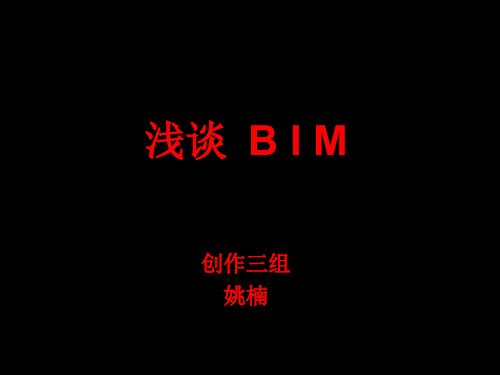 什么是BIM