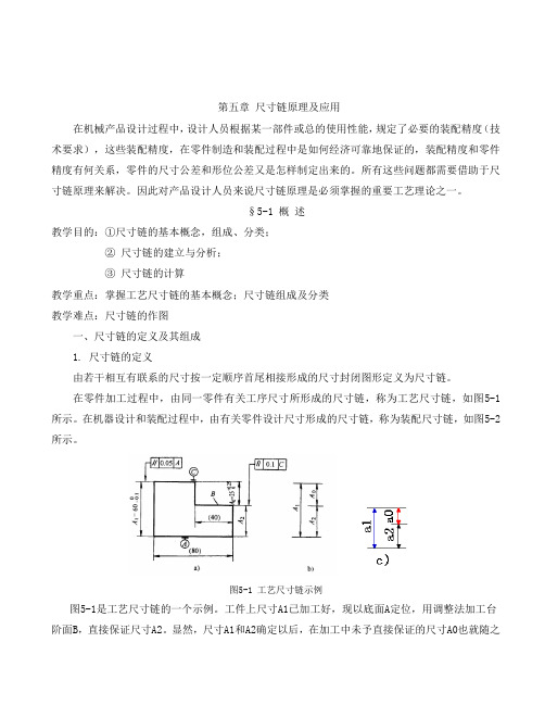 尺寸链原理及应用