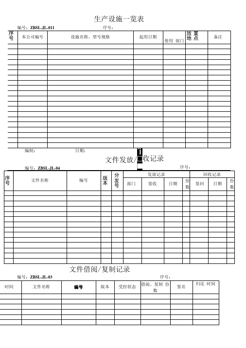 3C认证所需表格大全