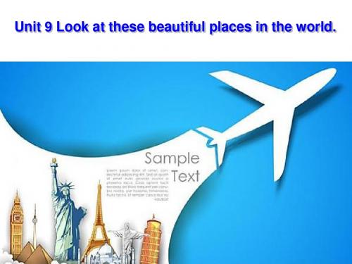 六年级下册英语课件-Unit 9Look at these beautiful places in the world4_湘少版