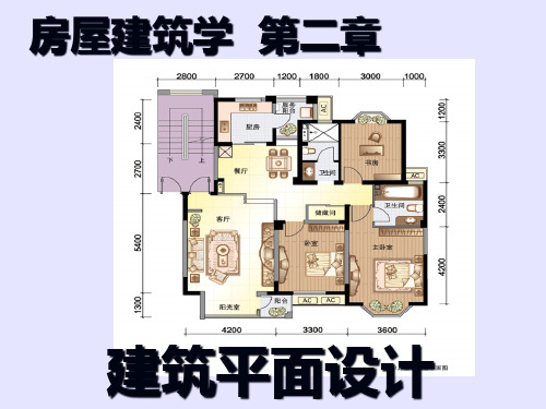 现代房屋建筑学--建筑平面设计概述