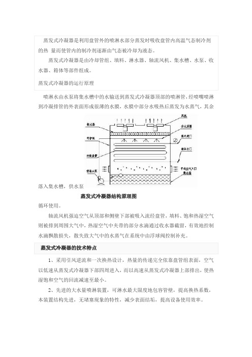 蒸发式冷凝器