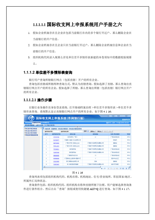 国际收支网上申报系统用户手册之六