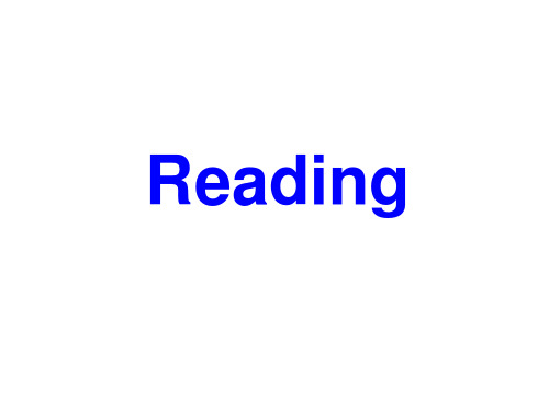 新课标[部编]选修六BookUnitReading-公开课