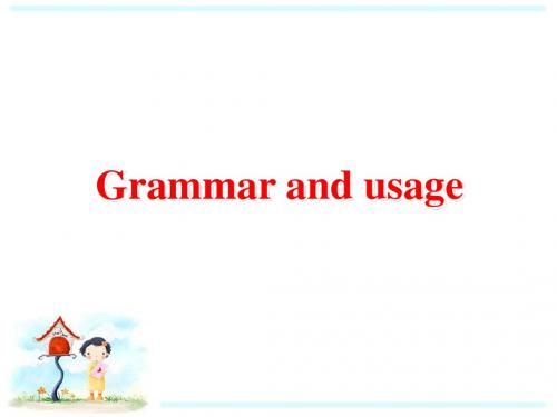 牛津译林版高中英语选修六《Unit1 Grammar》课件