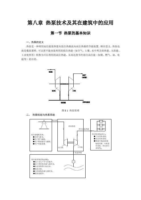 第8章 热泵技术及其在建筑中的应用