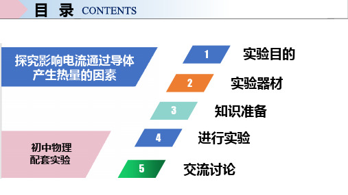 探究影响电流通过导体产生热量的因素(课件)