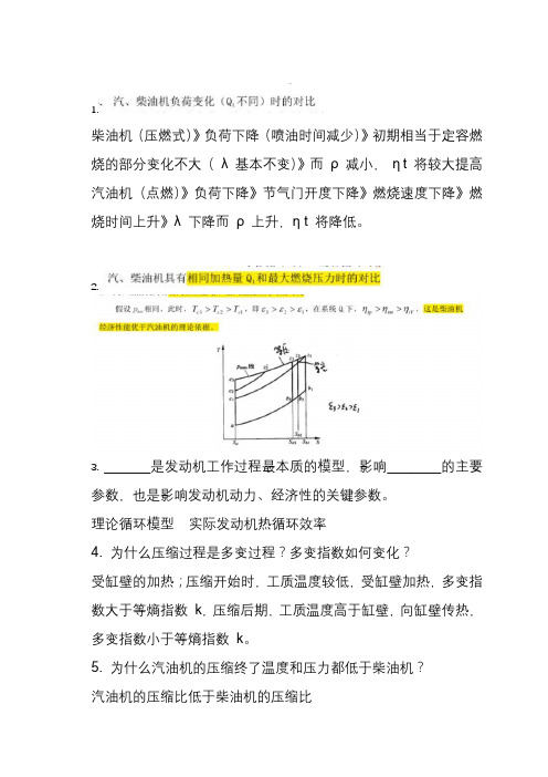 重庆大学内燃机原理课程资料第一章