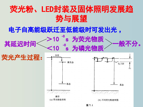 荧光粉、LED封装及固体照明发展趋势与展望 教学PPT课件