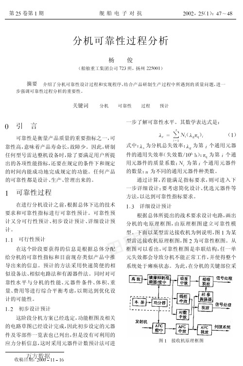 系统可靠性理论与工程实践