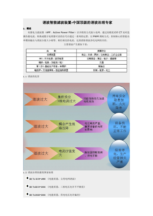 谐波智能滤波装置-中国顶级的谐波治理专家