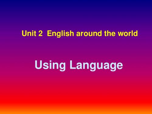 Unit_2_English_around_the_world_Reading