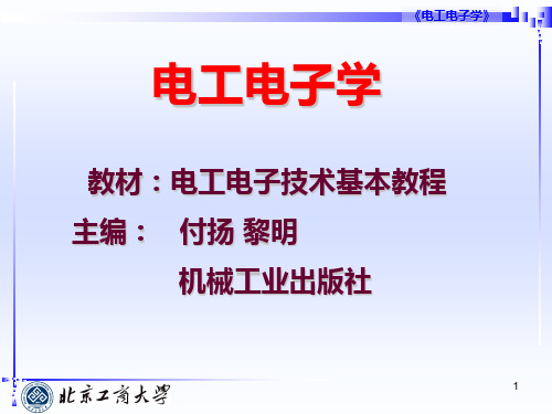 第1章-直流电路  电工电子技术基本教程ppt课件