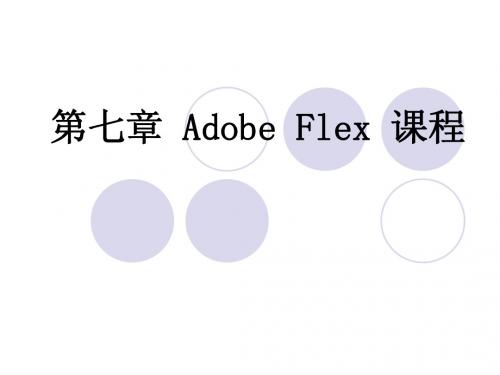 Flex 入门