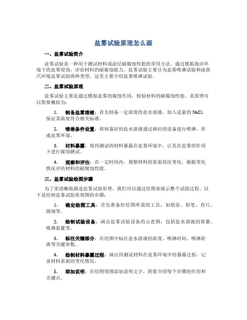 盐雾试验原理怎么画