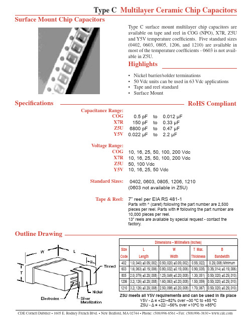 C0402C508中文资料