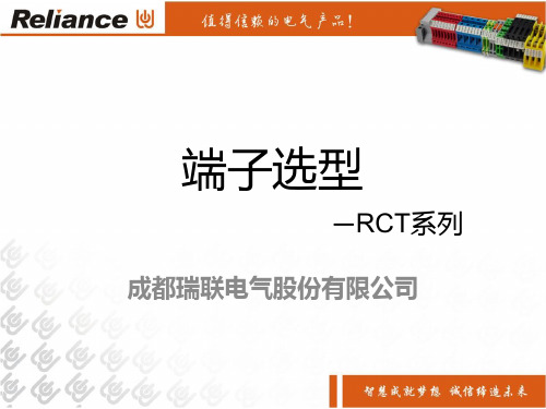 RCT系列端子对比