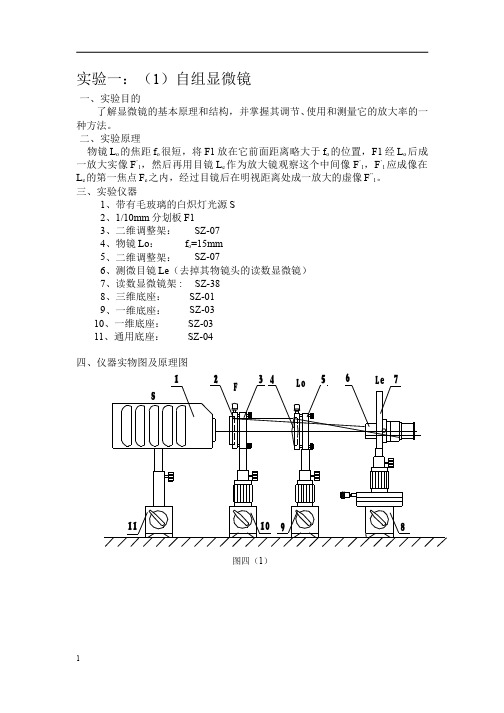 光学实验报告