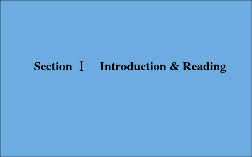 高中英语Module4ASocialSurvey——MyNeighbourhoodSectionⅠIntroduction