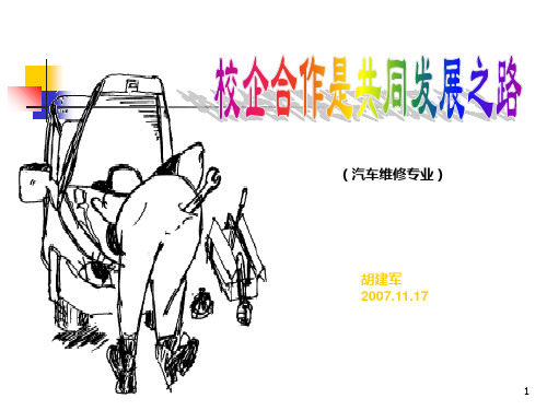 校企合作的发展之路 PPT课件