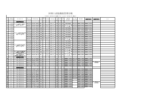 土壤击实、回填土跟踪管理台账 (1)