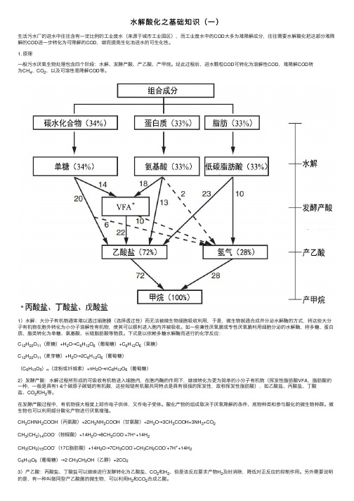 水解酸化之基础知识（一）