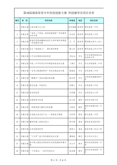 创新成果项目