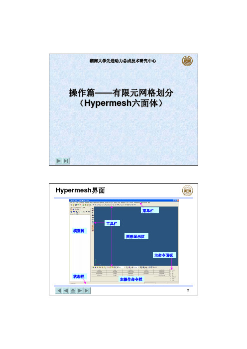 Hypermesh六面体划分-史上最经典案例